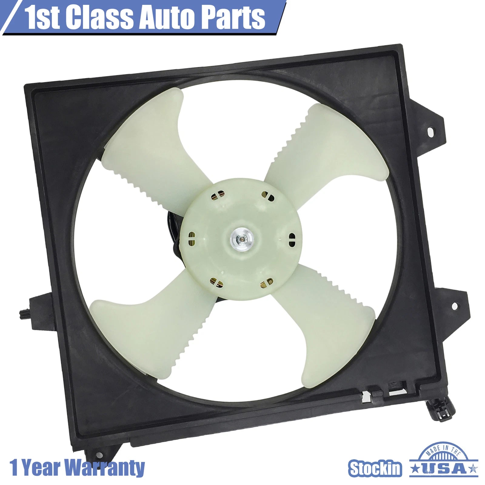 A/C Condenser Cooling Fan Assembly for Mitsubishi Lancer (2002-2007)