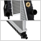 Cooling Radiator for Chevrolet Aveo5 (2004–2008) - OE Style, Aluminum, DPI 2873