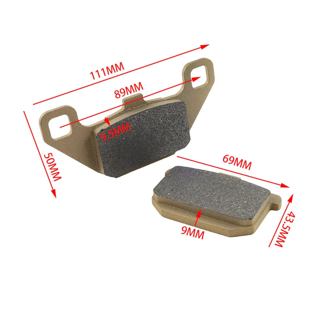 Brake Pads for KAWASAKI GPz 900 R, ZG 1000 (1984-1993)