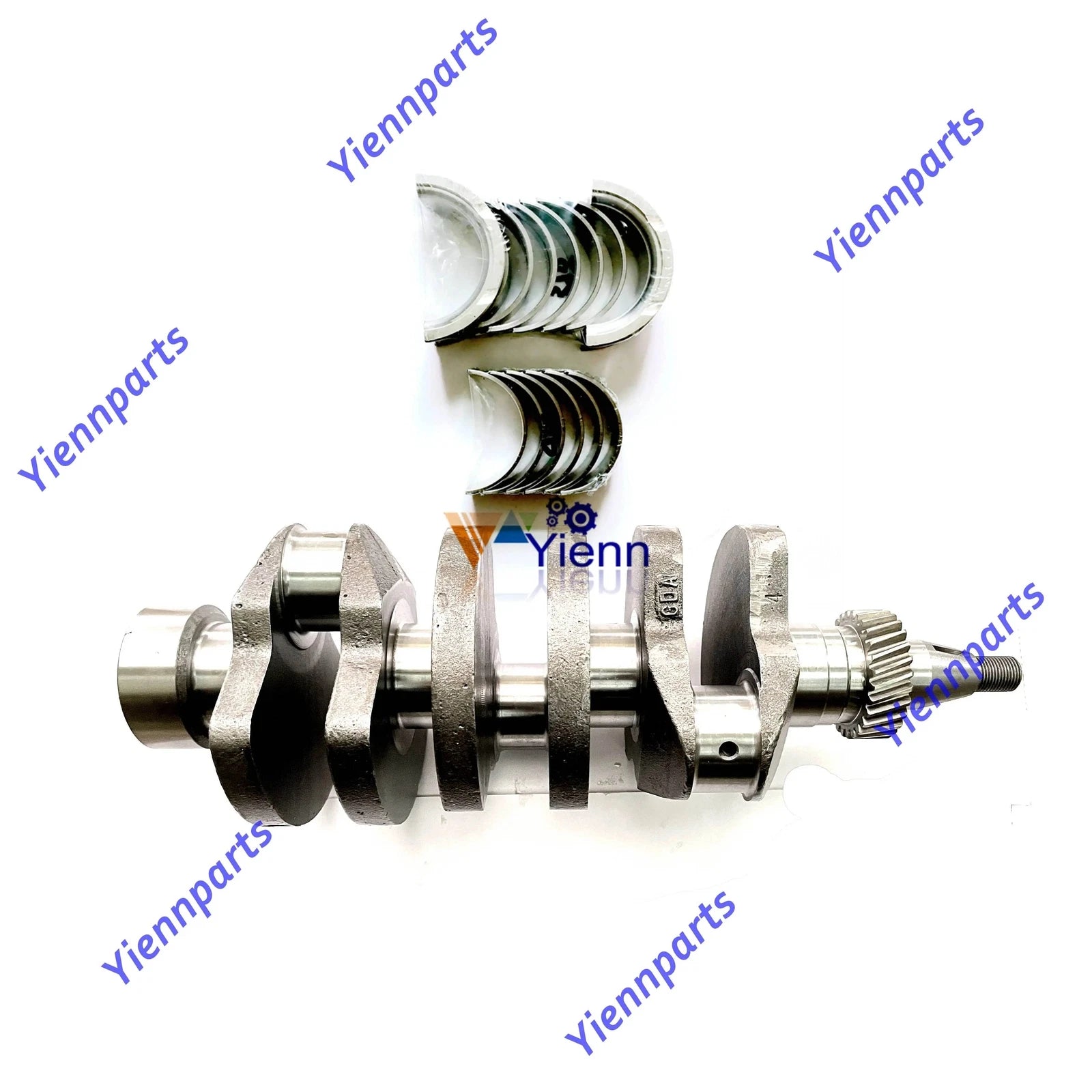 Crankshaft + Bearing for Mahindra 3215 2815 3316 Tractor (S3L3)