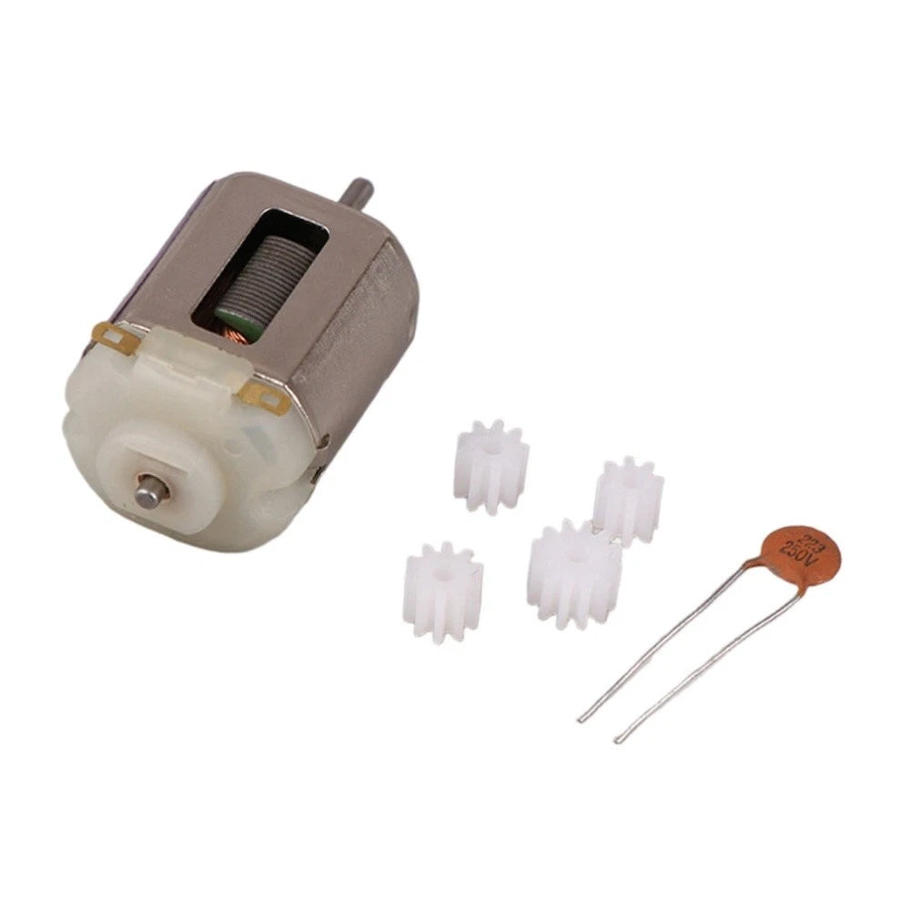 RC Motor for Toy Cars (3.6V Carbon Brush, 3.8x2x1.7cm)
