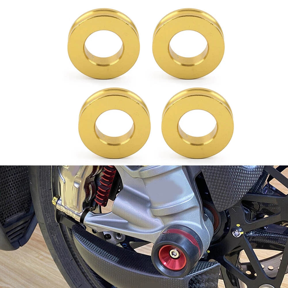 Set of 4 CNC Front Brake Caliper Spacer Kit for Ducati Panigale V4/R/S (2018–2021)