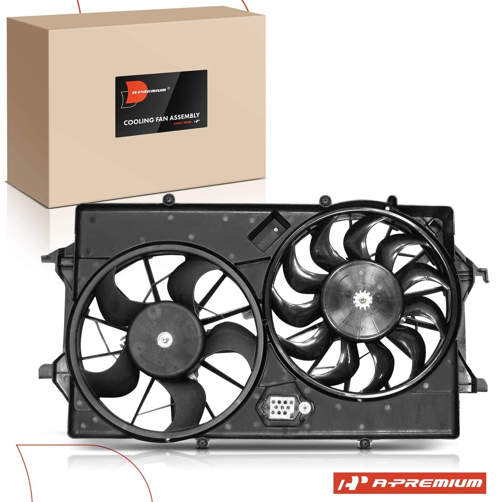 Dual Cooling Fan Assembly for Ford Focus (2005–2007)