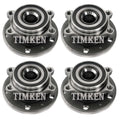 Set of 2 Wheel Bearing & Hubs Kit for Audi A3 Q3 TT Quattro VW CC Tiguan