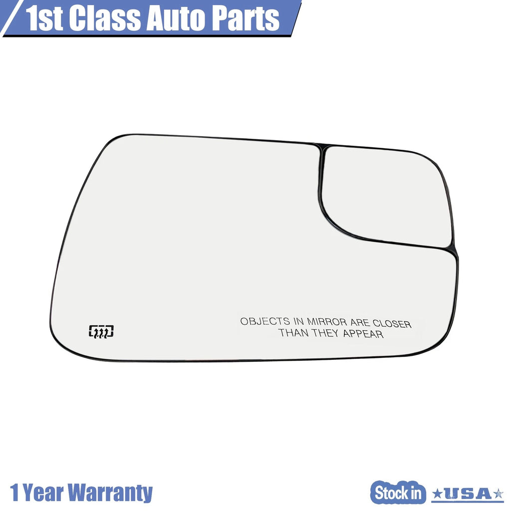 Mirror Glass for Ram 1500 (2019–2021) Heated Right RH w/ Backing Plate