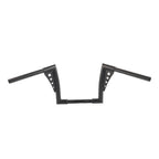 10" Rise Ape Hanger Handlebar Black for Harley Sportster Softail Dyna (2004-2023)