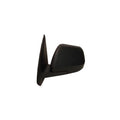 Replacement Black Driver Side Power Door Mirror w/o Heated Glass