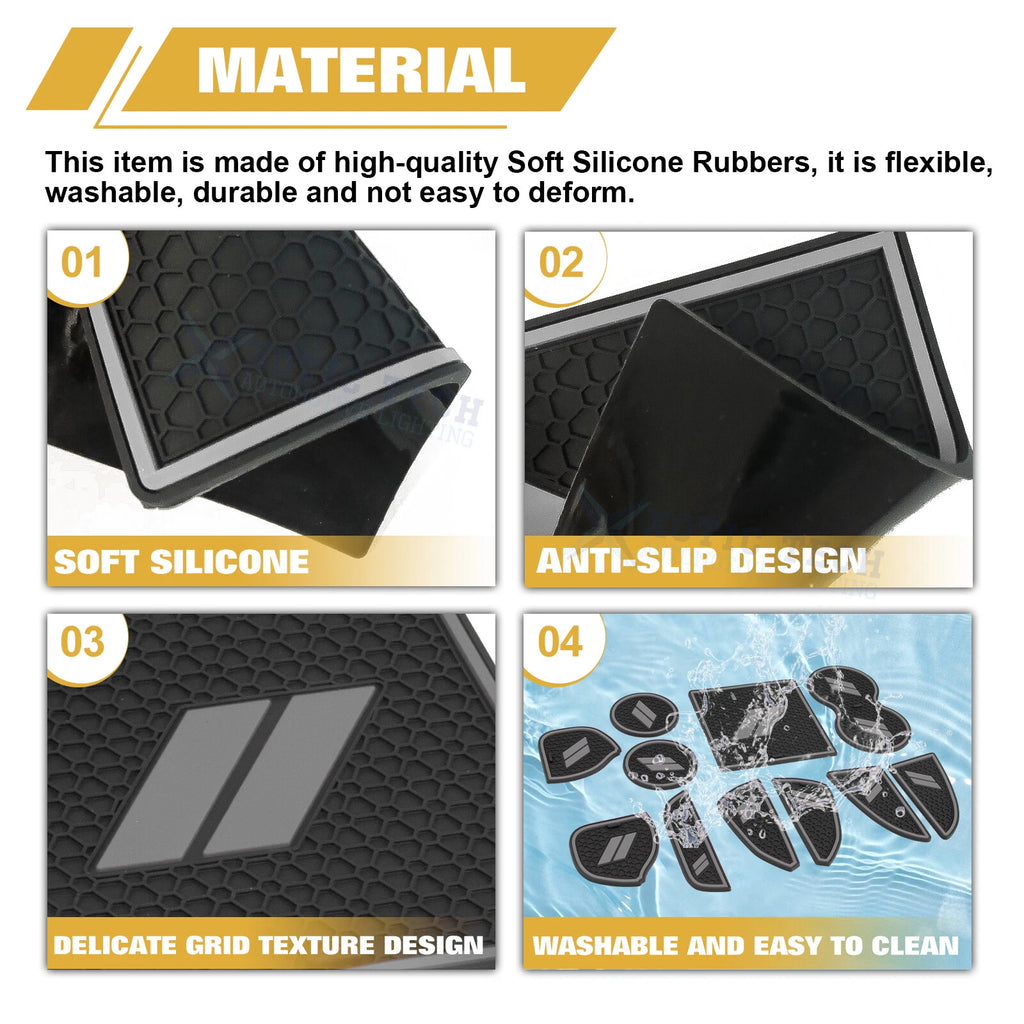 Anti-Dust Car Interior Mats Accessories for Dodge Challenger (2015-2023)