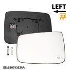 Heated Left Mirror Glass for Dodge Ram 1500 2500 (No. 68079363AA)