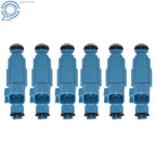 Set of 6 Upgrade Fuel Injectors for Jeep Liberty Dodge Ram 1500 (2002–2003)