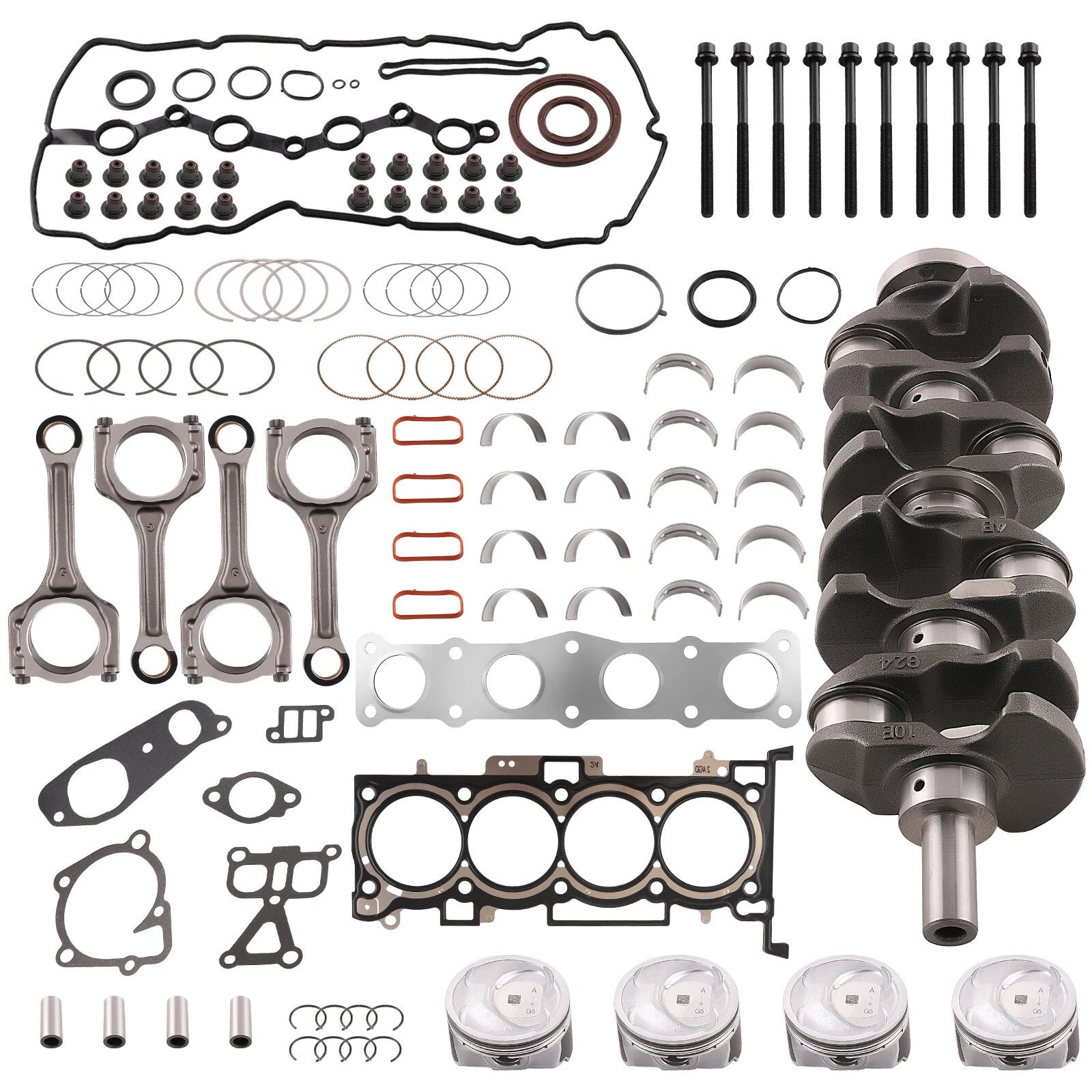 Engine Rebuild Kit for Hyundai Sonata Kia Optima 2.4L (2011–2019)