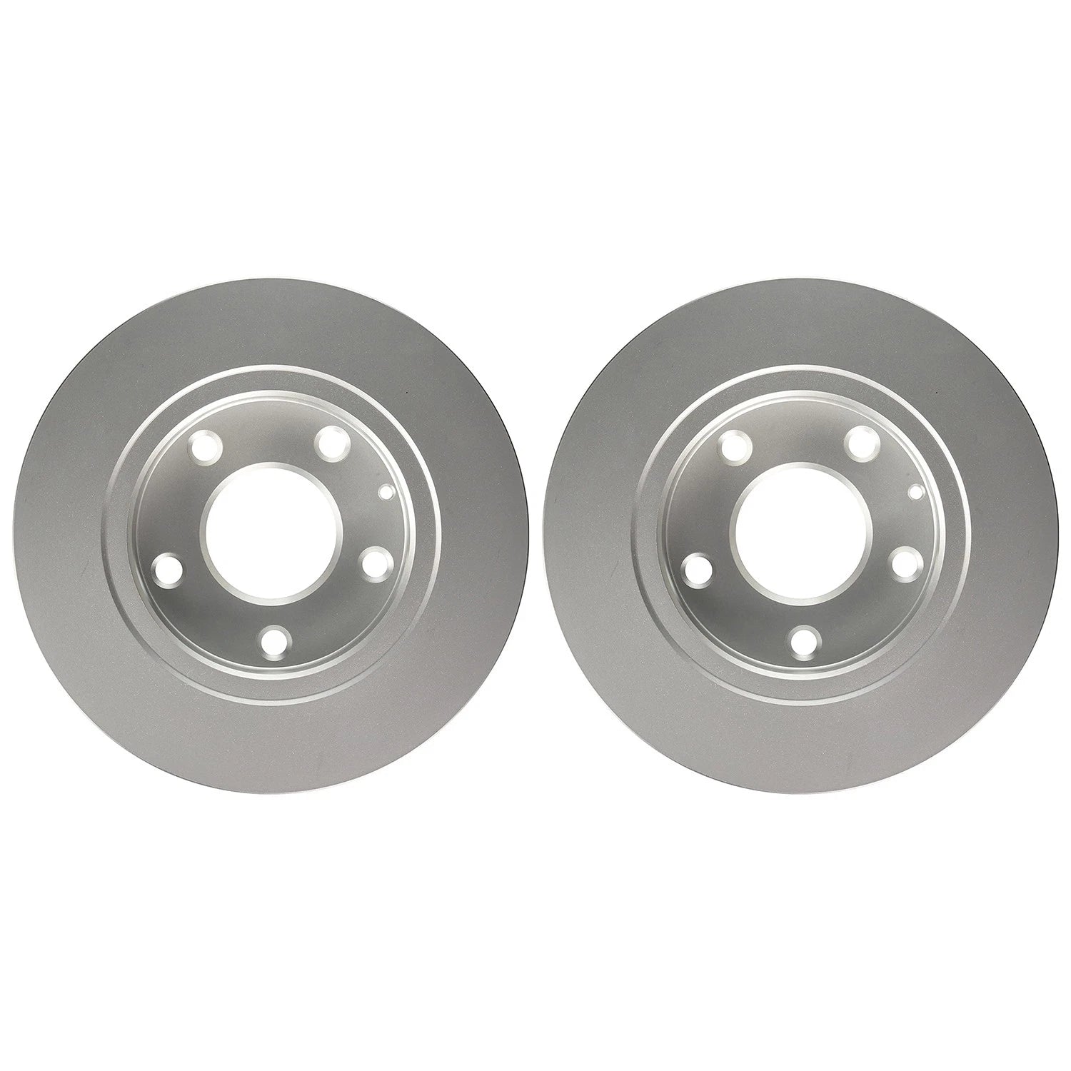 Set of 2 Bosch QuietCast Rear Disc Brake Rotors for Mazda 3 3 Sport CX-3 (2016–2021)