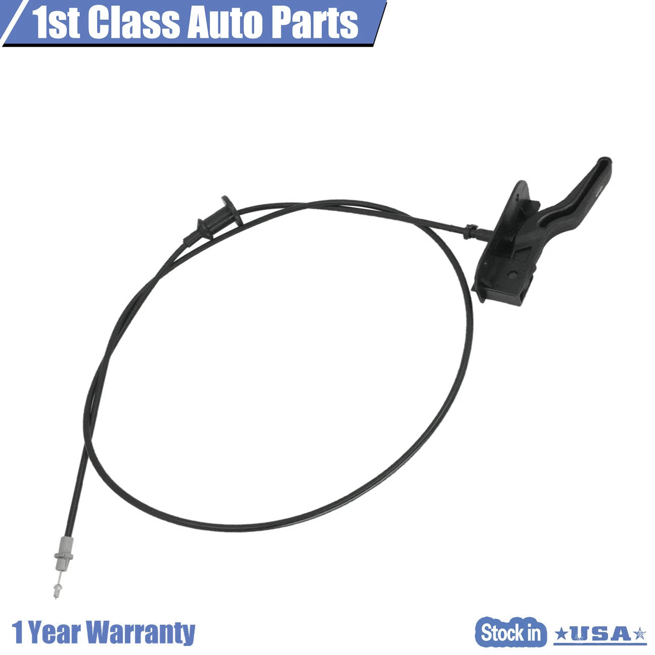 Hood Release Cable with Handle for Chevrolet Malibu Pontiac G6 Saturn Aura (2008–2012)