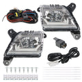 Front Bumper Fog Lights with Switch & Wiring for Chevy Silverado 1500 (2019–2020)
