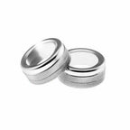 Alloy Silver Chrome AC Climate Control Ring Decor for Porsche Cayenne Macan (YYYY-YYYY)