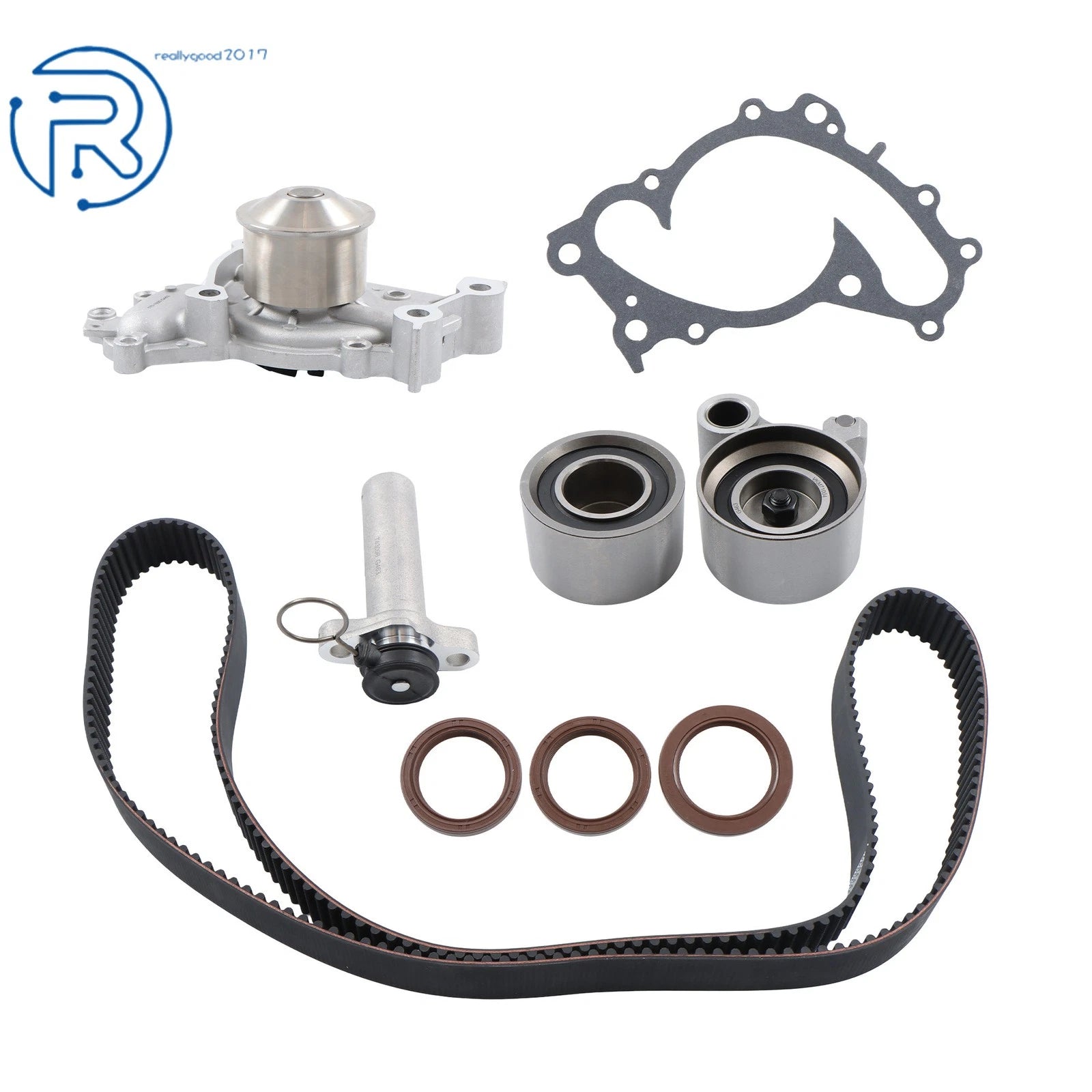 Timing Belt Kit with Water Pump for Lexus ES300 RX300, Toyota Camry Avalon Sienna (1997–2003)