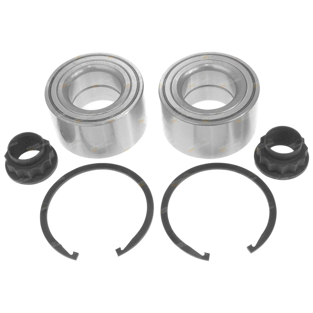 2 x Front Wheel Bearing Kits + Grease for Toyota Echo (1999–2005)