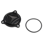 CNC Black Oil Filter Cover for Suzuki Burgmann UH 125 150 200 DR-Z 400 E S SM