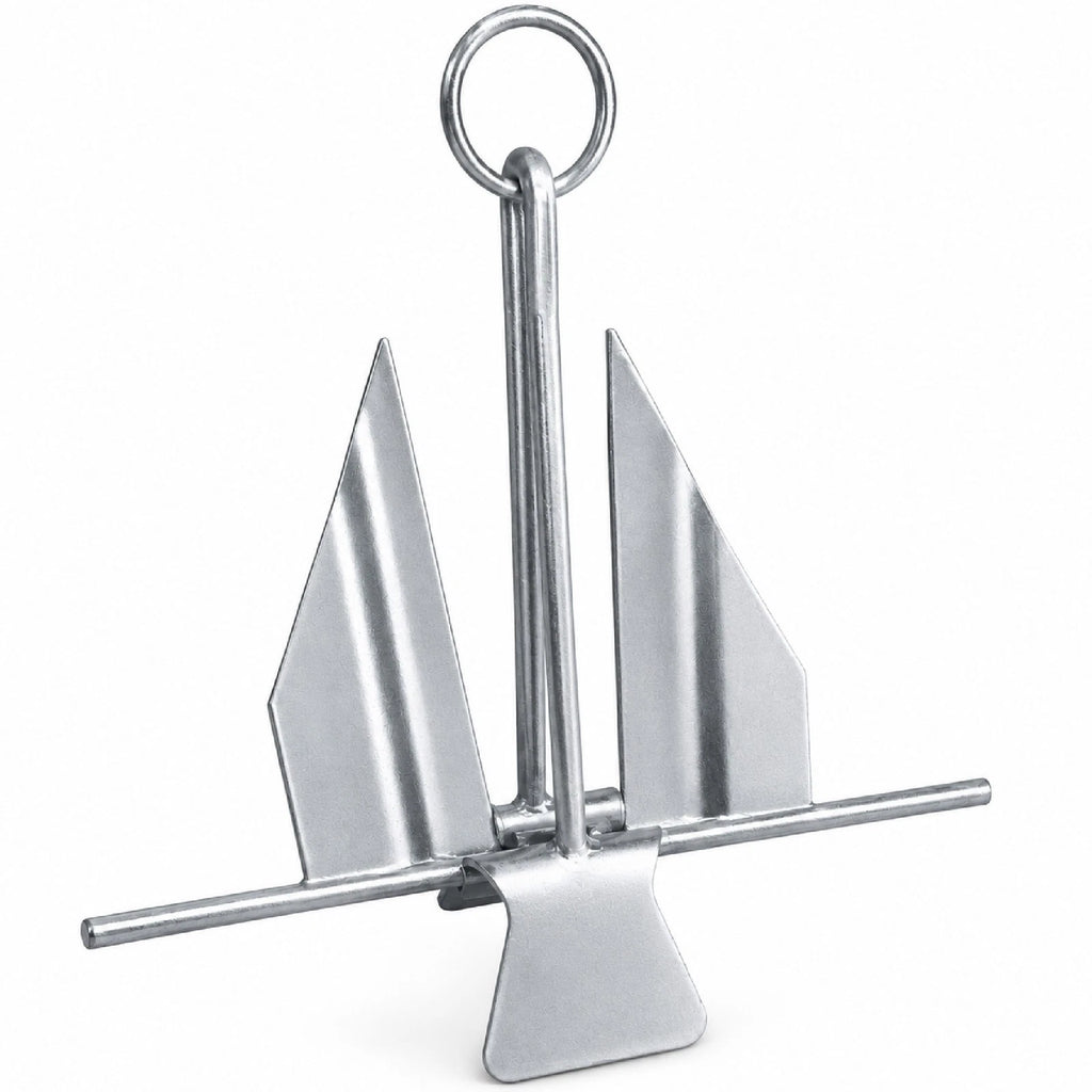12 Lb Fluke Boat Anchor for Slip-Ring Hot Dipped Galvanized Steel