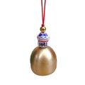 Copper Lucky Cat Pendant Wind Chime for Home Decor