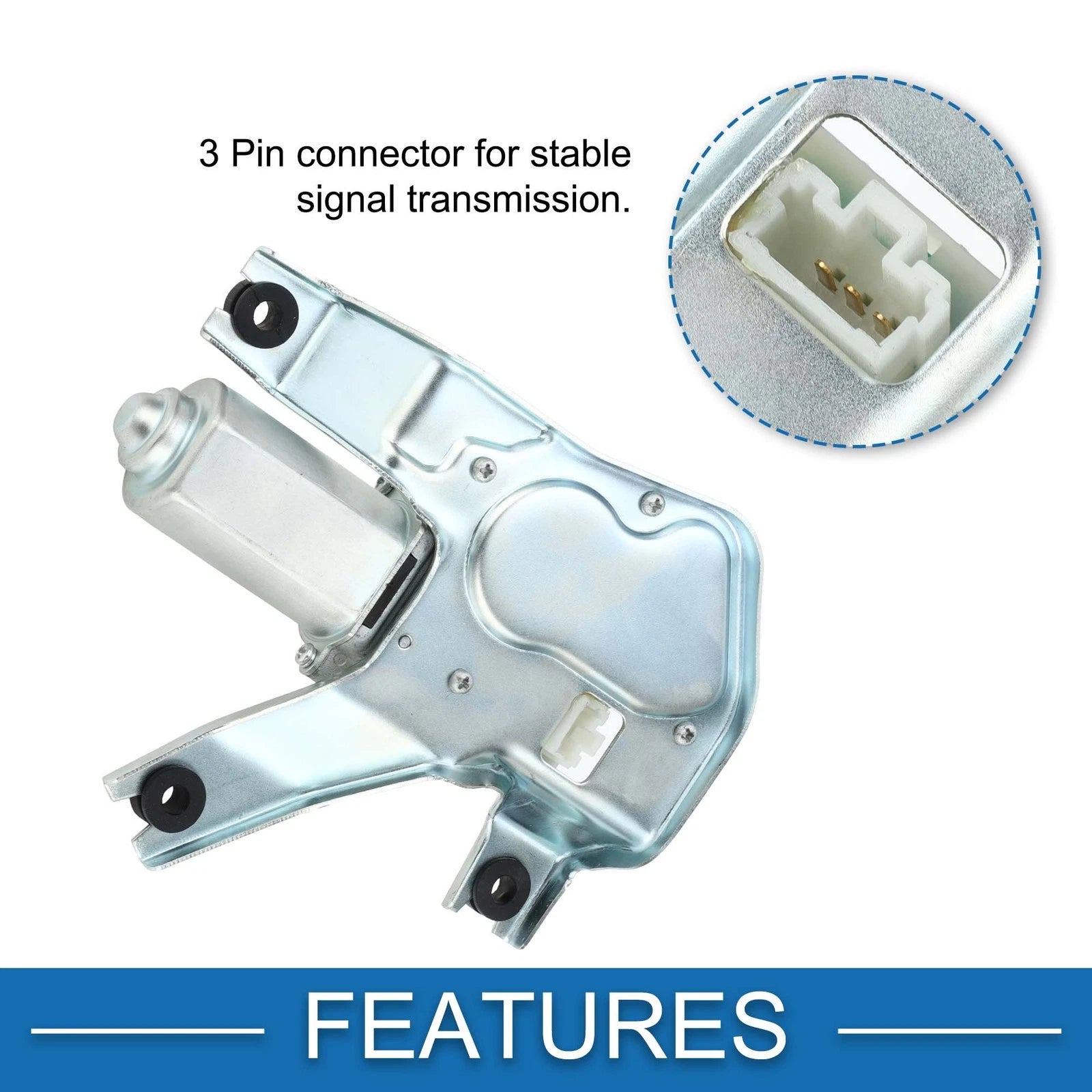 Rear Windshield Wiper Motor for Dodge Caliber (2007–2012) No. 5116146AA/5116146AC