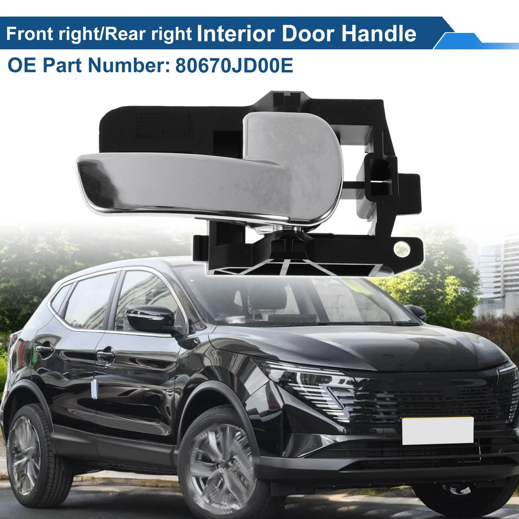 Front Driver Side Interior Door Handle for Nissan Qashqai J10 (2007–2013) No. 80670JD00E