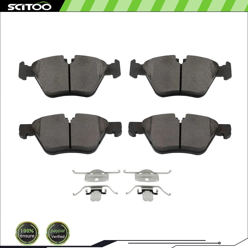 Front Brake Semi-metal Pads for BMW 528i xDrive (2011–2016) D1504-8705