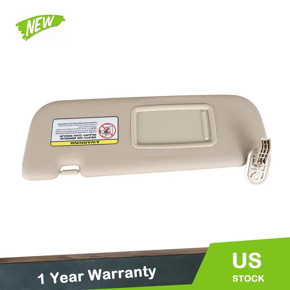 Right Side Sun Visor with Makeup Mirror for Hyundai Elantra (2011–2015)
