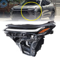 LED Black Headlight for Chevy Trax (2024–2025) with LED DRL Projector Driver LH