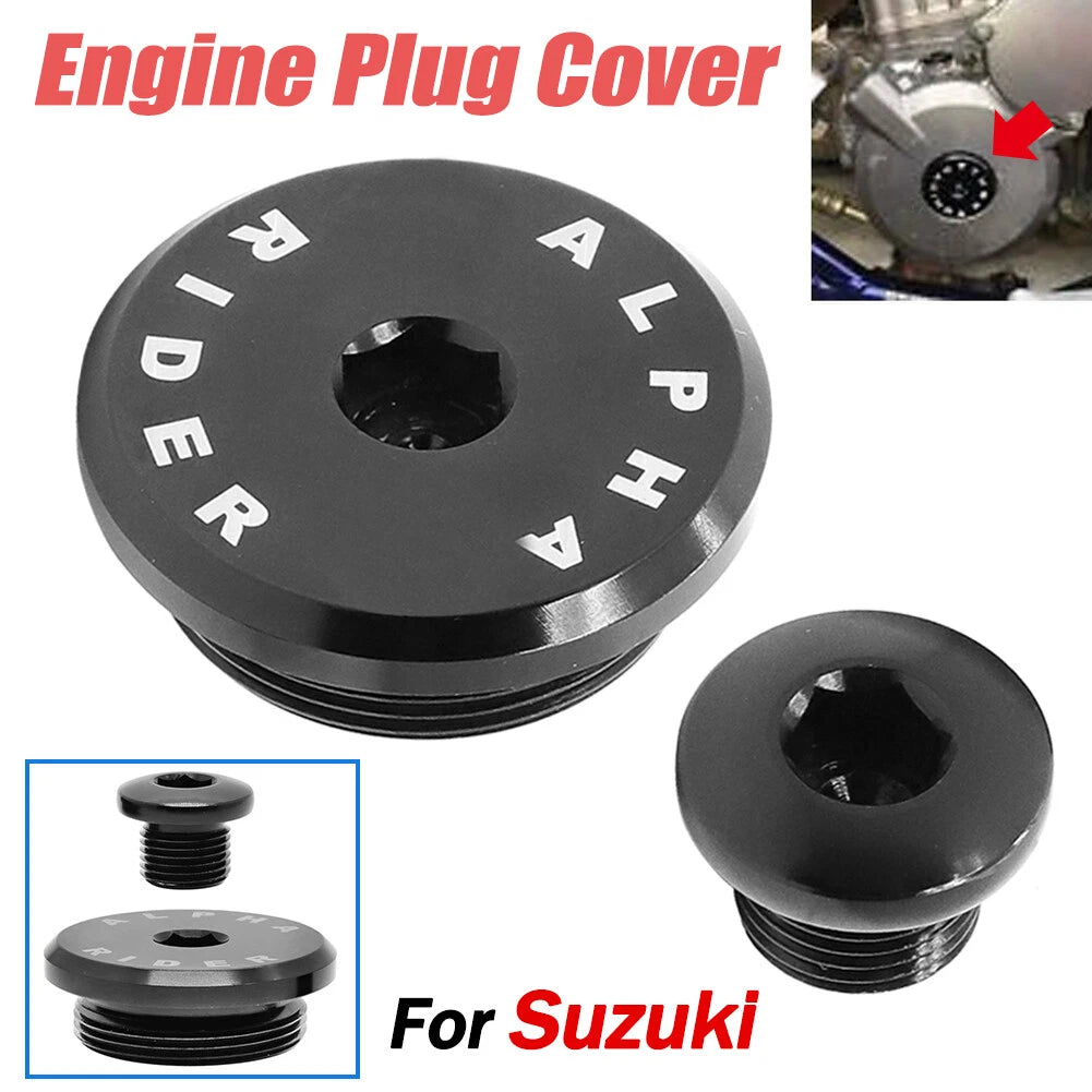 Crankcase Cover Engine Cap Plug for Suzuki Quadsport Z400 (2003–2008)