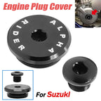 Crankcase Cover Engine Cap Plug for Suzuki Quadsport Z400 (2003–2008)
