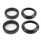 4 Pcs 47X58 MM Motorcycle Front Fork Damper Shock Absorber Seal