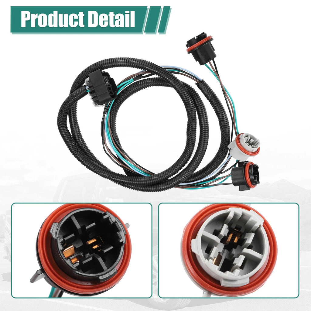 1 Pair Tail Light Wiring Harness for Chevrolet Silverado 1500 (2012–2013)