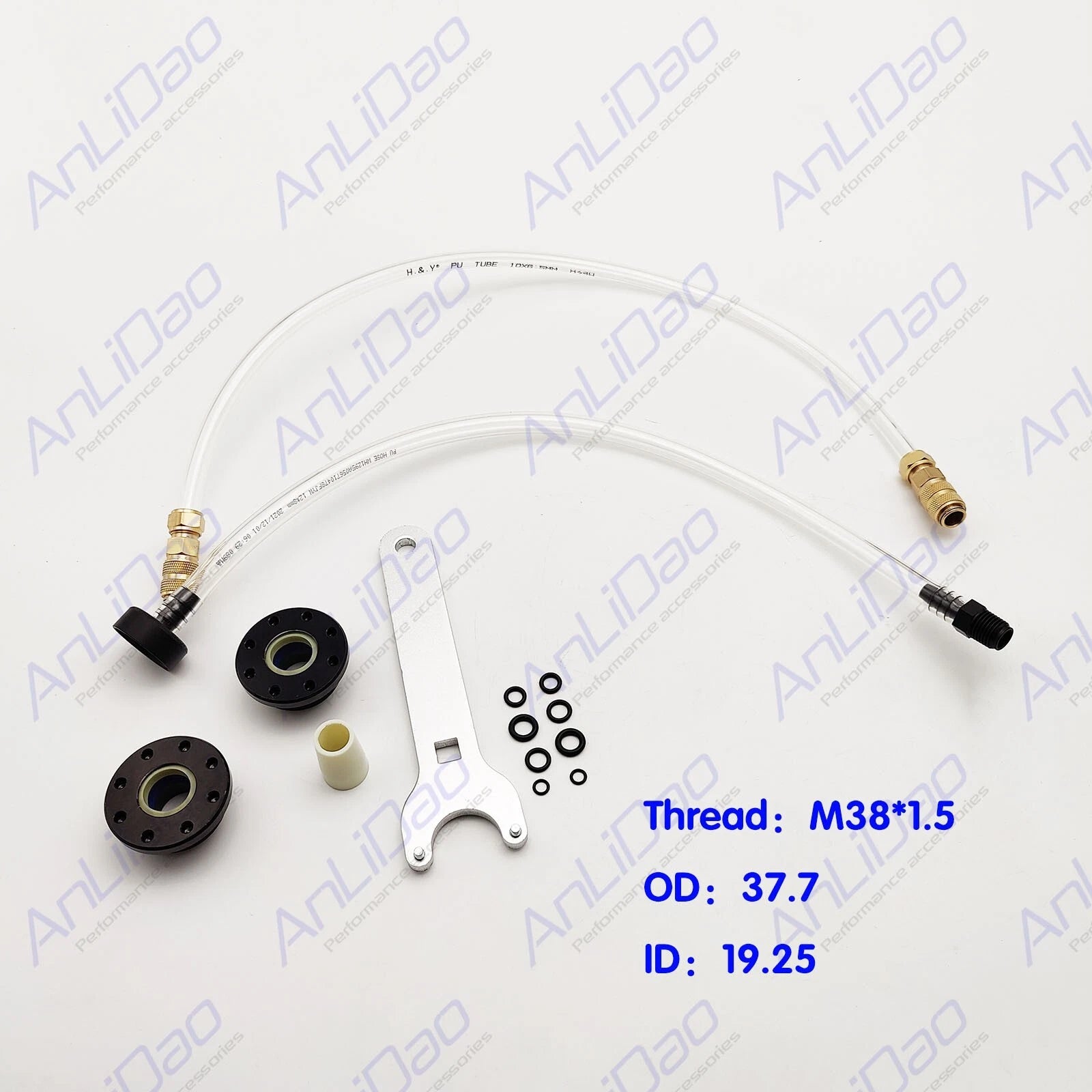 Front Mount Hydraulic Steering Cylinder Seal Kit & Bleed Kit for Seas (Fit)