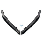 Front Lip Spoiler Fins Splitter for Mercedes Benz A-Class W176 (2016–2018)