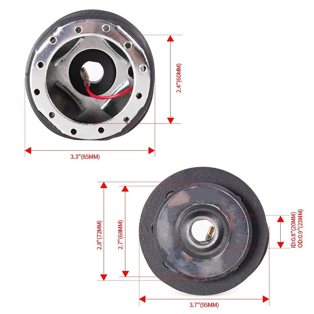 Steering Wheel Hub Adapter for Mustang (1984–2004) 6 Hole Standard