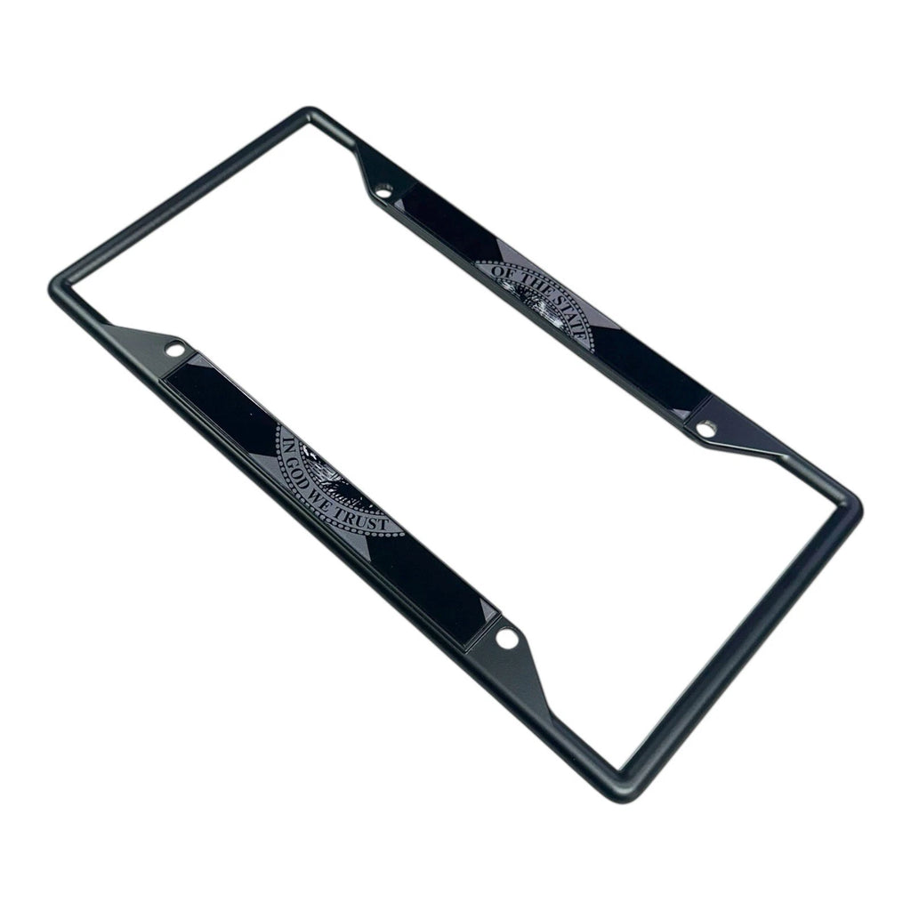 License Plate Frame Blacked Out Florida State Flag Replacement for Universal (All)