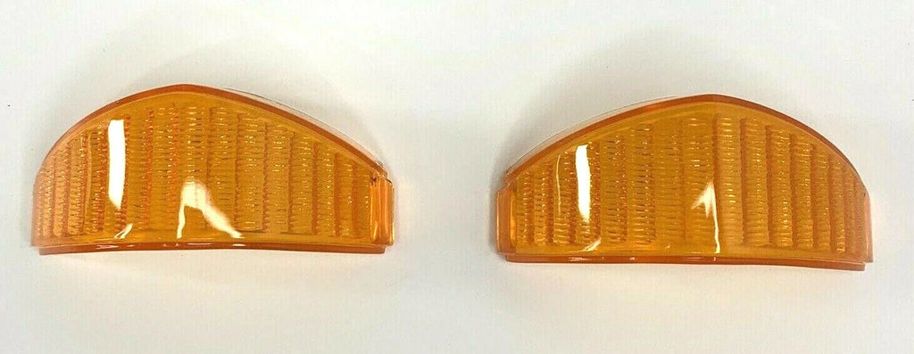Amber Parking Light Lens Replacement Pair for 1951–1952 Ford F-1 Pickup