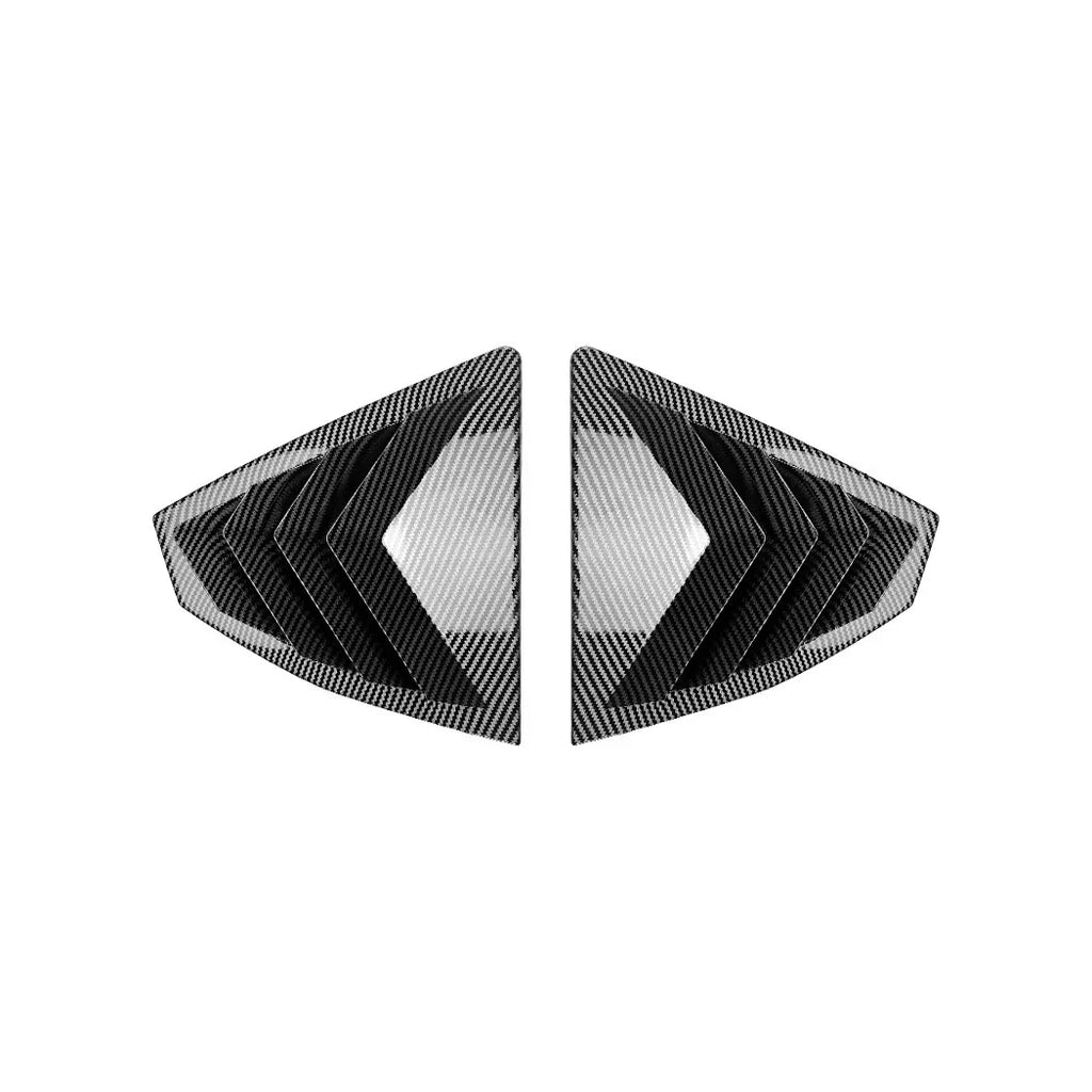 Rear Quarter Glass Window Vent Louver Cover for Subaru WRX (2022–2025)