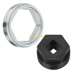Steering Stem Bearing Holder Nut & Tool for Yamaha YFZ450/YFZ450R/YFZ450X (2004–2024)
