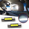 Xenon White 30MM 9SMD LED Vanity Mirror Light for Car (6641 T6, 2010–2020)