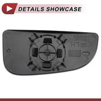 Tow Mirror Glass Replacement for Dodge (Non-Heated, Left Driver Side)