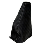 E Brake Boot Cover for Ford Escape (2005–2007) PVC Carbon Gray Stitch