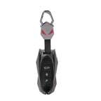 Black Remote Key Fob Case Shell Cover for Porsche Carrera 911 (2012-2019)