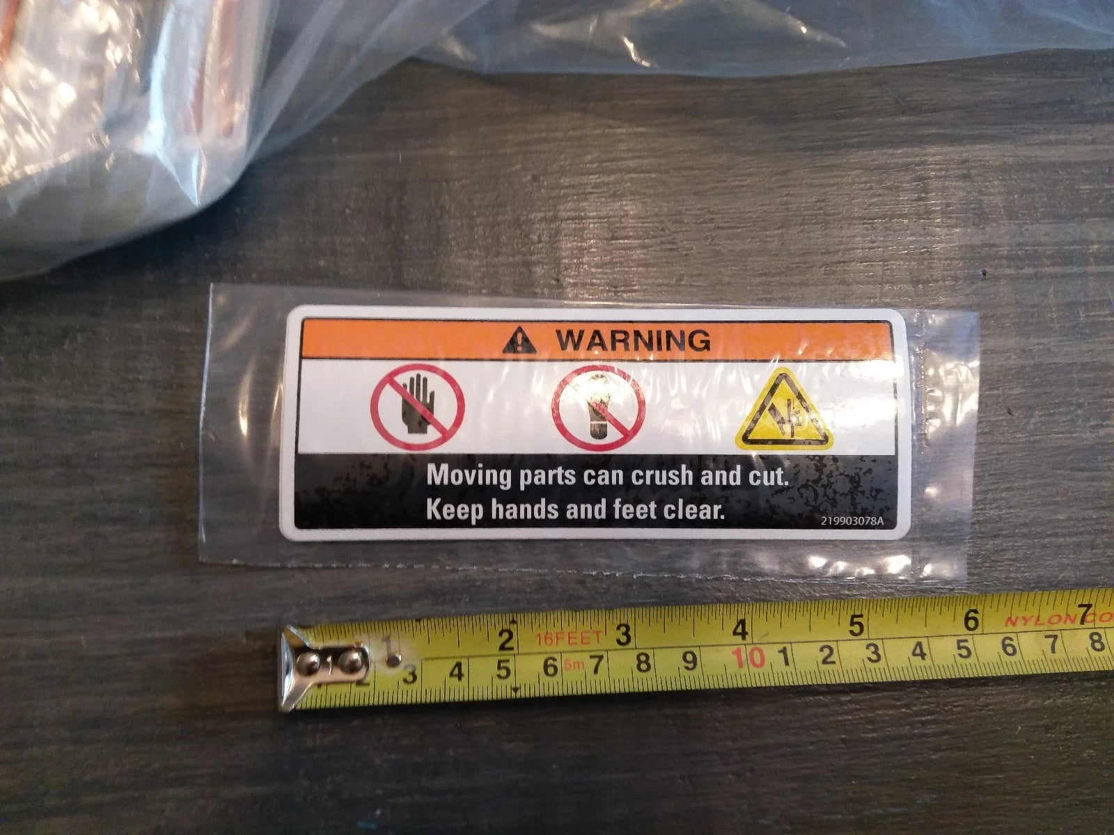 Reverse Waverunner Warning Decals for Seadoo Yamaha Jet Ski