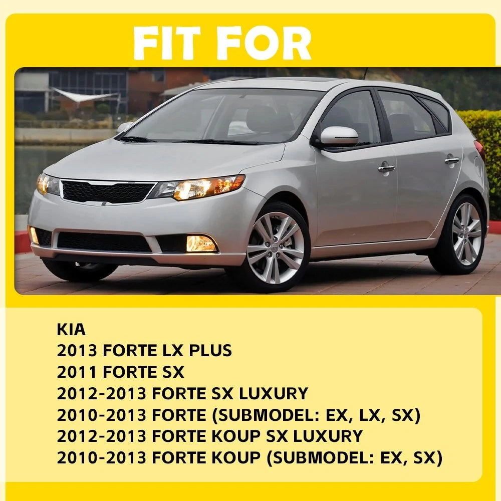 Front LH RH Exterior Door Handle for Kia Forte Forte Koup (2010–2013)