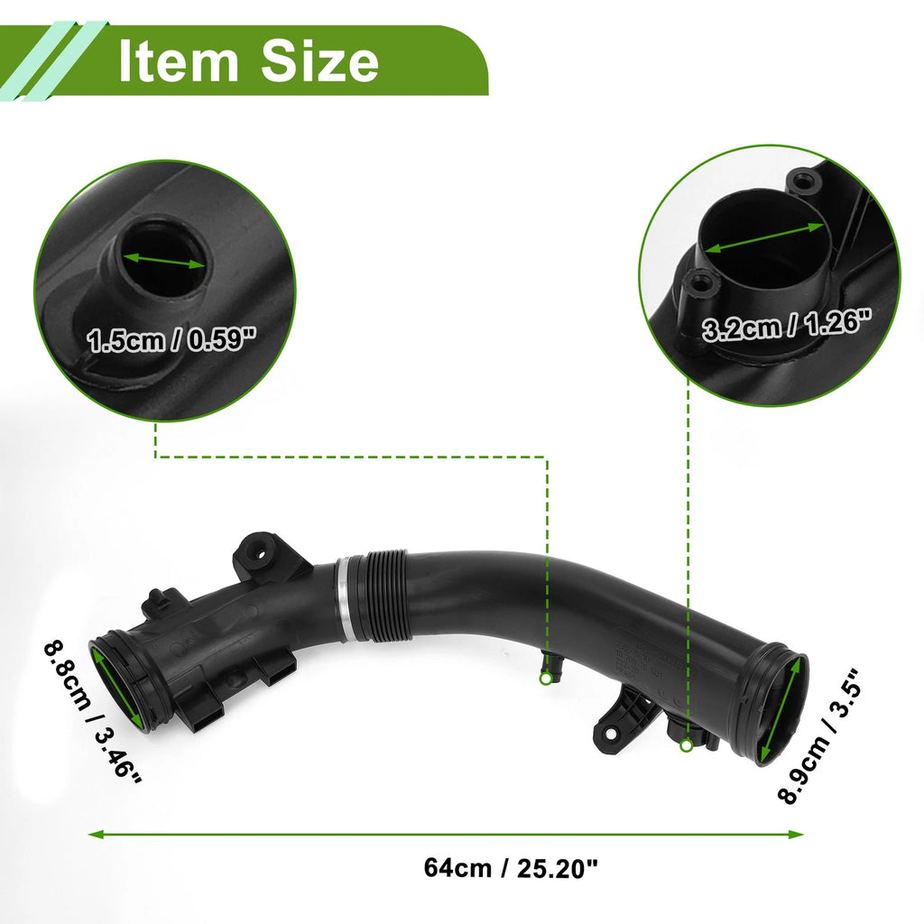 Air Intake Duct Hose for BMW 640i 740Li X6 X5 X4 (2011–2019) No.13717605585