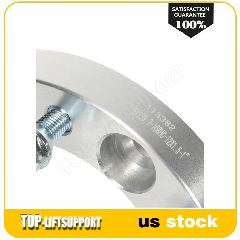Set of 4 Wheel Spacers 1" for Toyota Tacoma 4Runner Chevy Colorado