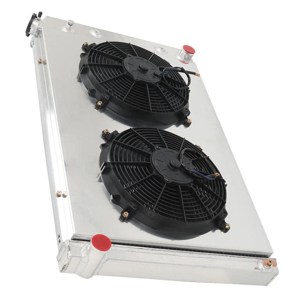 3 Row Radiator with Shroud and Fans for Chevy C/K C10 K20 Pickup (1973–1986)