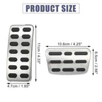 2 x Accelerator & Brake Pedal Covers for Hyundai